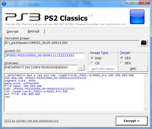 конвертация образа PS2 для PS3
