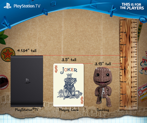 размер PlayStation TV