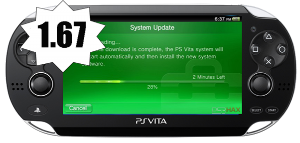 Прошивка 1.67 для PS Vita
