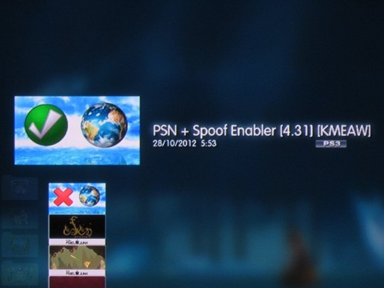 PSN/Spoofer v4.31 Enabler and Disabler