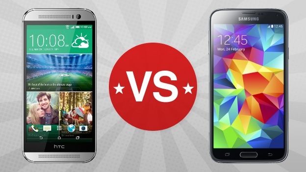HTC One (M8) против Galaxy S5