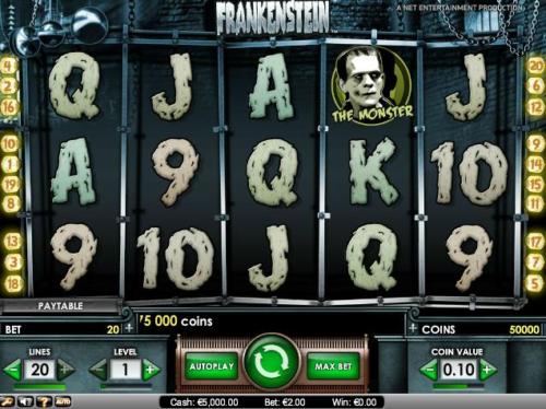 игровой автомат Frankenstein