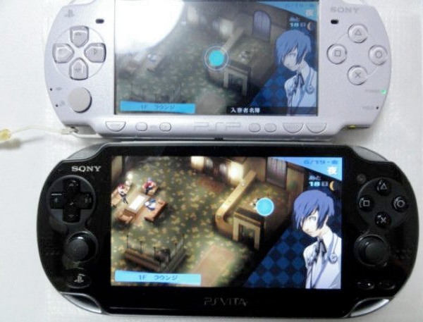 Vita upscale vs PSP