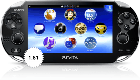 PS Vita обновление 1.81