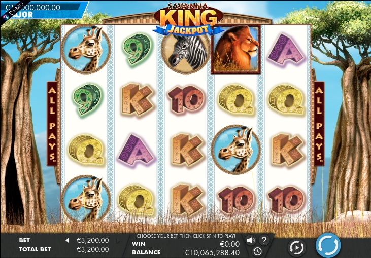 Savanna King Jackpot