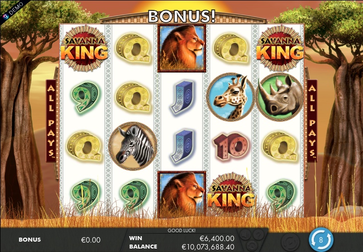 Savanna King Jackpot