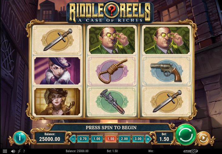 Riddle Reels: A Case of Riches