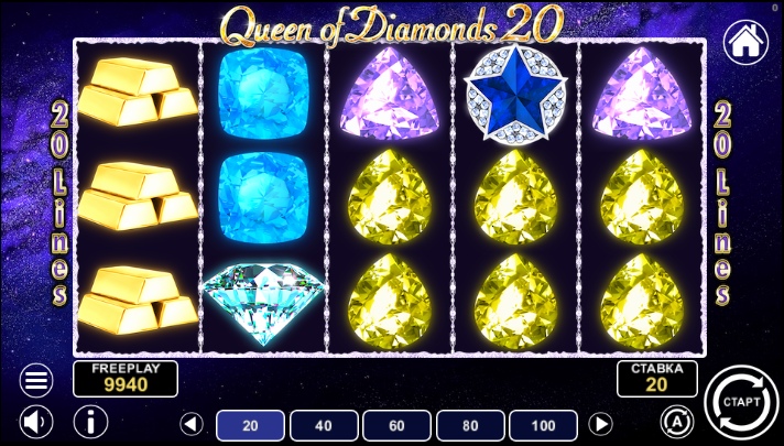 Queen of Diamonds 20