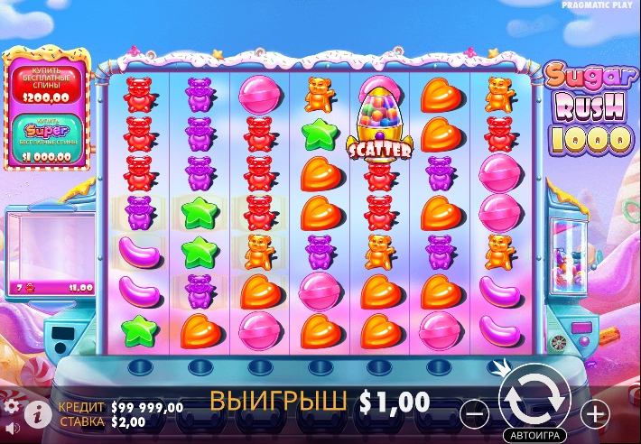 Sugar Rush 1000