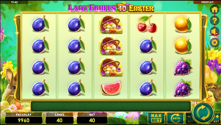 Lady Fruits 40 Easter