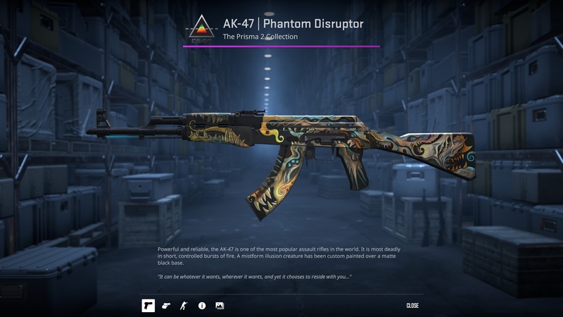 Открытие кейсов в Counter-Strike