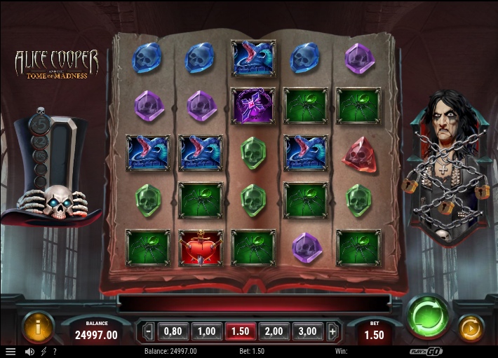 Alice Cooper and the Tome of Madness